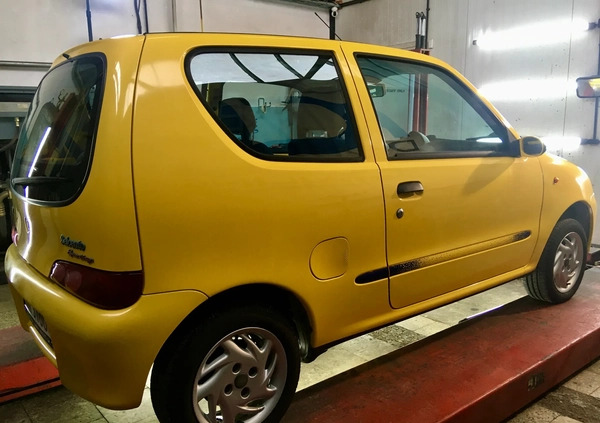 Fiat Seicento cena 13900 przebieg: 114000, rok produkcji 1999 z Warszawa małe 92